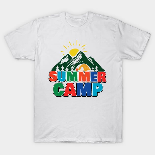 Summer Camp T-Shirt by DigitalCreativeArt